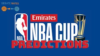 NBA Cup Predictions [upl. by Lletnohs]