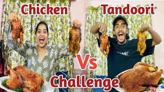 2 KG Chicken Tandoori Challenge with Brother🍗 [upl. by Middlesworth844]