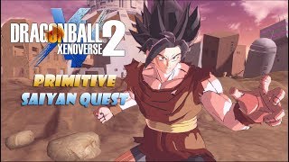 Dragon Ball Xenoverse 2 Mod  Primitive Saiyan Quest Beta preview [upl. by Nyletac]