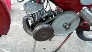 Motobecane 50cc moped torque variator demo [upl. by Bevash]