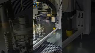 CNC Turret Punching Machine is Processing the Reinforcement Ribs [upl. by Demha]