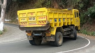 Tipper Lorry And Car Turning Kollimalai Hills Hairpin Bend Driving Namakkal [upl. by Hildebrandt210]