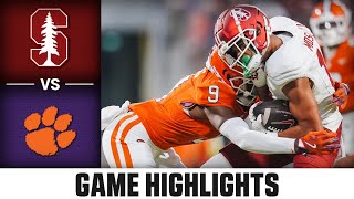 Stanford vs Clemson Game Highlights  2024 ACC Football [upl. by Asyram]