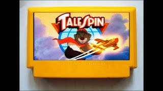 TaleSpin NES  Capcom Full playthrough [upl. by Oicnecserc]