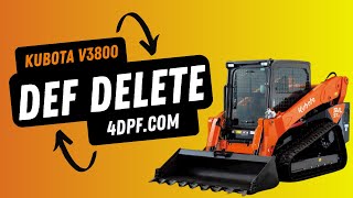 Kubota SVL972s  V3800 DPFDEF Delete Kit Installation [upl. by Dulcia]