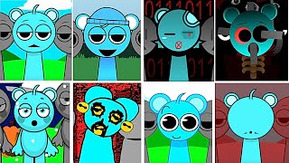 Incredibox  Sprunki ALL SKY in Random Different Mods [upl. by Dyraj167]