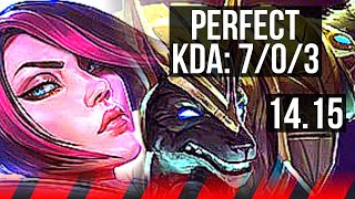 FIORA vs NASUS TOP  703 Godlike  NA Grandmaster  1415 [upl. by Helga304]