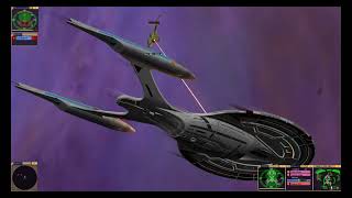 Star Trek Bridge Commander  USS Arcadia Clashes With The Klingons [upl. by Wescott]