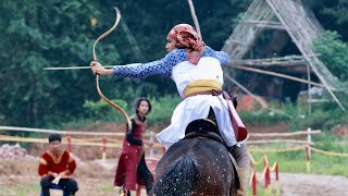 Horseback Archery Indonesia League 2020 [upl. by Bassett]