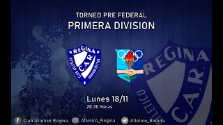 Club Atlético Regina VS Asociación Deportiva Centenario  Pre Federal  1era div  1811 [upl. by Latsyc473]