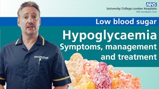 Diabetes and Hypoglycaemia Low blood sugar  Symptoms management and treatment [upl. by Yleve56]