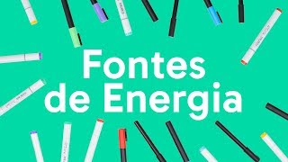 FONTES DE ENERGIA RENOVÁVEIS E NÃO RENOVÁVEIS  QUER QUE DESENHE [upl. by Leanard]