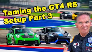 Porsche GT4 RS Kicking It’s Bad Habits  Randy Pobst Suggested Mods [upl. by Anitac371]