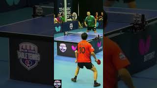 Table tennis doubles are crazy tabletennishighlights tabletennis pingpong MLTT [upl. by Llerehc]