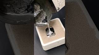 Sand Casting Metal with Pewter [upl. by Mahoney371]