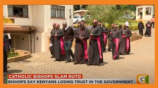 Bishop say Kenyans losing trust in the government [upl. by Nerradal279]