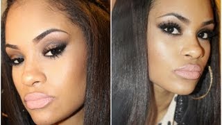 Bronze amp Smokey Summer Makeup Tutorial  Inspired by Jennifer Lopez [upl. by Lezirg]