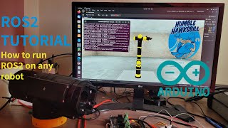 ROS2 TUTORIAL HOW TO RUN ROS2 ON YOUR ROBOT IMPLEMENTING CUSTOM HARDWARE INTERFACE [upl. by Ymmak]