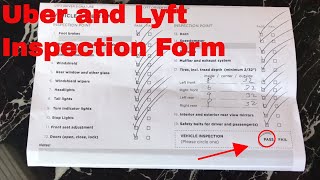 🚗 🚕 Uber and Lyft Vehicle Inspection Forms [upl. by Ame341]