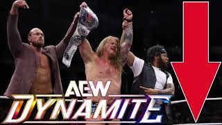 DEMO FRAUD LOWEST 1849 RATINGS IN DYNAMITE HISTORY AEW DYNAMITE RATINGS 271124 AEW [upl. by Zamir]