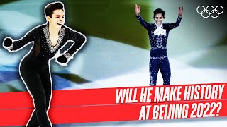 🇲🇽Donovan Carrillo  first Mexican Olympic figure skater in 30 years ⛸ I Winter Tracks [upl. by Nihhi18]