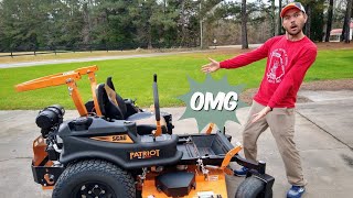 NEW MOWER REVEAL SCAG PATRIOT 61quot [upl. by Ingelbert]