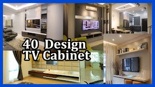 40 Jenis Design Untuk Kabinet TV Moden [upl. by Matthaus]