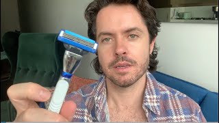 Old School ASMR Close Shave amp Beard Trim 🪒 New Zealand Accent Sprays creams shavers [upl. by Chilcote]