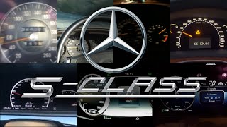 MercedesBenz S CLASS Acceleration Battle  0100 [upl. by Kumler762]