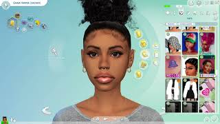 Sims 4 Speed CAS  Prepping For My First LP  20 SOMETHINGS 2️⃣0️⃣💗 [upl. by Haines]