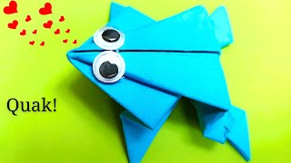 6 Minuten zum Origami Frosch Meister [upl. by Jak242]