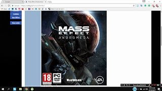 DESCARGAR MASS EFFECT ANDROMEDA PC FULL ESPAÑOL  CRACK CPY 2017 [upl. by Adelle685]