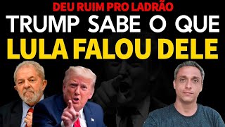 Deu ruim pro LULA  Trump já sabe que LULA o atacou e ofendeu quotDiplomacia do quotamorquot [upl. by Beebe]