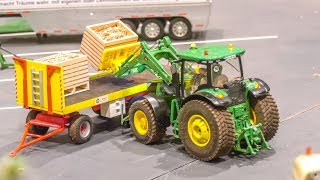 Fantastic RC Tractors Awesome farming Action in small scale [upl. by Nilyad276]