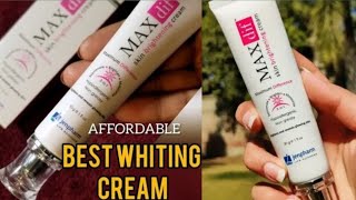 Skin Lightening Cream Maxdif Full Review amp Side effects  Price in Pakistan Urdu Hindi [upl. by Julina]