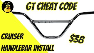 37 GT Performer BMX Cheat Code Handlebars [upl. by Aneelahs]