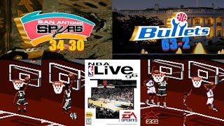 1st Time Playing The Spurs  San Antonio Spurs vs Washington Bullets  Gm 61  nbalive96 [upl. by Abby]