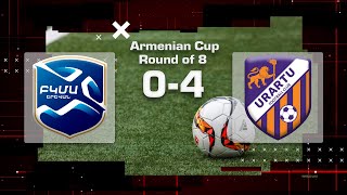 BKMA  Urartu 04 Armenian Cup 202425 [upl. by Ninnahc]