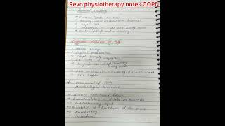 COPD chronic obstructive pulmonary disease notes with digram viral video mbbsbpt easy language [upl. by Rettuc819]