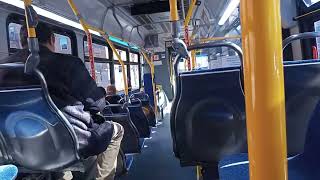 Ride on OC bus 4849 a 2020 NovaBus LFS 4TH GenDiesel Low Floor bus SCRAP  5 BILLINGS BRIDGE [upl. by Anahsat]