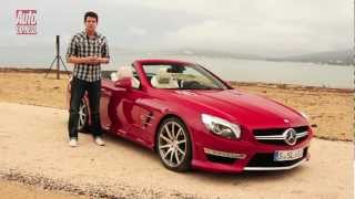 Mercedes SL63 AMG video review  Auto Express [upl. by Teryl2]