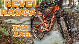 Revel Rascal Tackling A Gnarly Sedona Trail  First Time Riding XX1 AXS [upl. by Milton979]