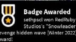 Winning Snowleader Revenge Hidden Wave  22 Mins Speedrun [upl. by Beall321]