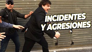 ROBOS A LA PRENSA Y AGRESIÓN A UN YOUTUBER EN LOS INCIDENTES EN CONGRESO POR EL VETO UNIVERSITARIO [upl. by Shandra620]