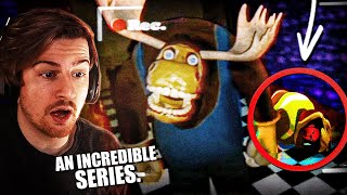 MACKENZIES LEARNING LODGE  a MUST SEE animatronic horror series Reaction [upl. by Adiaroz]