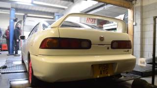 Honda Integra DC2 Type R K20A KSwap on Dyno [upl. by Ikin]