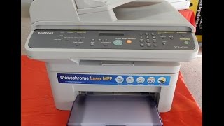 ASTA FAX MULTIFUNZIONE SANSUNG SCX 4521F [upl. by Rikki]