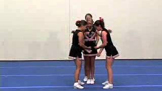 Advanced Stunts Cheerleading Video [upl. by Seppala]