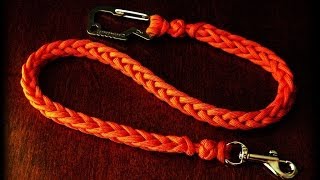 How to make a twopeg spool knit paracord lanyard [upl. by Guevara]