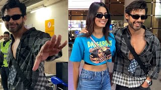 Sana Makbul With Stebin Ben Spotted At Mumbai Airport  MS shorts [upl. by Aoht]